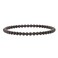 Cherry Tree Collection Small Medium Large Sizes Gemstone Beaded Bracelets For Women and Men 4mm Round Beads Black Agate Medium