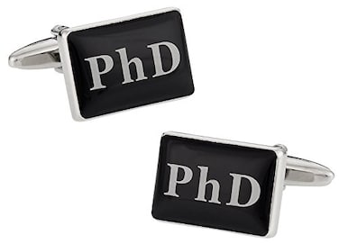 Cuff-Daddy CuffDaddy PhD Cufflinks with Presentation Box