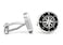 Oakmont Cufflinks Compass Cufflinks Nautical Map Cuff Links
