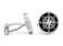 Oakmont Cufflinks Compass Cufflinks Nautical Map Cuff Links