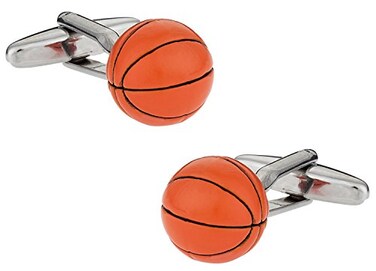 Cuff-Daddy Basketball Cufflinks with Presentation Gift Box