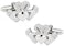 Cuff-Daddy CuffDaddy Claddagh Cufflinks in Silver with Presentation Box