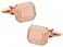 Cuff-Daddy CuffDaddy Engravable RoseGold Tone Cufflinks with Presentation Box
