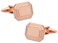 Cuff-Daddy CuffDaddy Engravable RoseGold Tone Cufflinks with Presentation Box