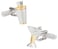 Cuff-Daddy CuffDaddy Martini Shaker and Glass Cufflinks with Presentation Box