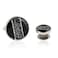 Cuff-Daddy CuffDaddy Striped Diamond Dust Formal Set with Presentation Box MADE IN USA