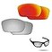 Fiskr Polarized Lenses Replacement for Oakley ValveOO9236 Sunglasses with AntiscratchAntisaltwaterAntidust CoatingFire Red Metallic Silver