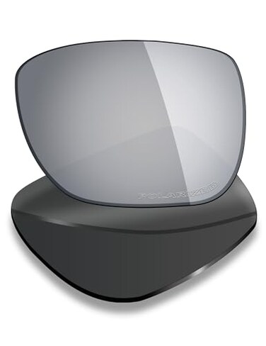 Mryok Polarized Replacement Lenses for Oakley Catalyst OO9272 Silver Titanium