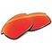 Tintart Performance Replacement Lenses Compatible with Oakley Bottle Rocket OO9164 Polarized EtchedFire Red