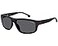 Carrera Mens 8038S Rectangular Sunglasses BlackPolarized Gray 61mm 15mm