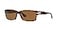Persol Unisex PO2803S Rectangular Sunglasses HavanaBrown Polarized 58 mm