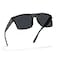 PRIVEL XXL Size Extra Large Square 157MM Polarized Sunglasses for Big Wide Heads Men TR90 Lightweight UV400 Glasses PMX008P5