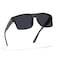PRIVEL XXL Size Extra Large Square 157MM Polarized Sunglasses for Big Wide Heads Men TR90 Lightweight UV400 Glasses PMX008P5