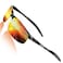 ROCKNIGHT Polarized Rectangular Sunglasses for Men Driving UV400 Protection Lightweight AlMg Frame