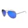 JiMarti P16 Polarized Aviator Sunglasses for Men Women No Tangle Hair UV400 Polycarbonate Lens AntiFog AntiScratch SilverBlue