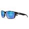 Suncloud Mayor Polarized Sunglass with Polycarbonate Lens Black FrameBlue Mirror