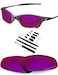BLAZERBUCK Antisalt Polarized Replacement Lenses Sock Kit for Oakley Juliet Burned Starry