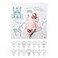 Lulujo Babys First Year Milestone Blanket and Card Set 40in x 40in Something Magical