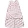 HALO Sleepsack Swaddle Plush Dot Velboa 3Way Adjustable Swaddle Blanket TOG 30 for Cool Climates Pink Newborn 03 Months