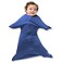SleepingBaby ZipadeeZip Transition Swaddle Cozy Baby Swaddle Blanket with Zipper Convenience Roomy Wearable Blanket for Easy Diaper Changes Classic Navy Medium 612 Month