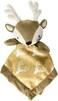 Levtex Home Baby Deer Security Blanket Soft and Cuddly Lovey Plush Tan Taupe Brown Nursery Gift