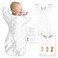 SwaddleDesigns Transitional Swaddle Sack Arms Up HalfLength Sleeves Mitten Cuffs Swaddle for Newborn Transition to Baby Sleep Sack Wearable Blanket Medium 36 month 1421 lb Tiny Arrows