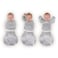 SwaddleDesigns 6way Omni Swaddle Sack Arms Up Swaddle for Newborn More Options to Calm Startle Reflex Improves Sleep Easy Transition Baby Sleep Sack Small 03 month Gray Loved