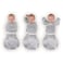 SwaddleDesigns 6way Omni Swaddle Sack Arms Up Swaddle for Newborn More Options to Calm Startle Reflex Improves Sleep Easy Transition Baby Sleep Sack Small 03 month Gray Loved