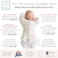 SwaddleDesigns Transitional Swaddle Sack Arms Up HalfLength Sleeves Mitten Cuffs Swaddle for Newborn Transition to Baby Sleep Sack Wearable Blanket Small 03 mo 614 lb Watercolor Sunny Days