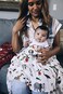 Little Unicorn SafariSocial Deluxe Swaddle Single 100 Rayon Muslin from Bamboo Super Soft Newborns and Infants Large 47 x 47 Machine Washable