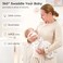 Yoofoss Baby Swaddles for Newborns 100 Cotton Adjustable Swaddle 03 Months 3 Pack Newborn Swaddle Sack Breathable SoftSmall