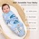 Yoofoss Baby Swaddles for Newborns 100 Cotton Adjustable Swaddle 03 Months 3 Pack Newborn Swaddle Sack Breathable SoftSmall