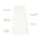 HALO SleepSack 100 Cotton Wearable Blanket Swaddle Transition Sleeping Bag TOG 05 Cream Medium 612 Months
