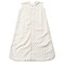 HALO Sleepsack Plush Dot Velboa Wearable Blanket TOG 15 Cream Medium