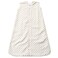 HALO Sleepsack Plush Dot Velboa Wearable Blanket TOG 15 Cream Medium