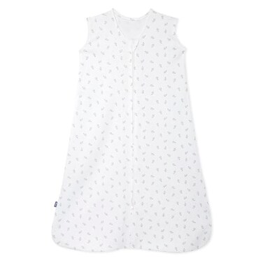 HALO SleepSack 100 Cotton Wearable Blanket Swaddle Transition Sleeping Bag TOG 05 Blue Thyme Small 06 Months