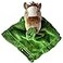 John Deere John Dere Baby Cuddle Blanket Farm Animal Green One Size