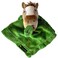 John Deere John Dere Baby Cuddle Blanket Farm Animal Green One Size