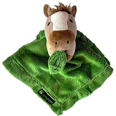 John Deere John Dere Baby Cuddle Blanket Farm Animal Green One Size