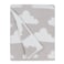 Living Textiles Grey Clouds Chenille Soft Baby Blanket Reversible Premium Cozy Fabric for Best Comfort for InfantToddlerNewbornNurseryBoyUnisexThrowCribStrollerGift Grey Clouds 40x30
