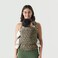 &Acirc;&middot;NEST BLANCHE&Acirc;&middot; Baby Carrier for Newborns to Toddlers Cozy Wrap with Lumbar Support Soft Fabric 735lbs Adjustable Fit Brown Zebra Pattern