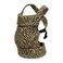 &Acirc;&middot;NEST BLANCHE&Acirc;&middot; Baby Carrier for Newborns to Toddlers Cozy Wrap with Lumbar Support Soft Fabric 735lbs Adjustable Fit Brown Zebra Pattern