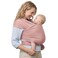 Boba Baby Wrap Carrier Original Baby Sling Carrier for Newborns 735 lbs Soft Secure HandsFree Ergonomic Ideal for Comfortable Bonding New Parents Serenity Bloom