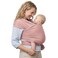 Boba Baby Wrap Carrier Original Baby Sling Carrier for Newborns 735 lbs Soft Secure HandsFree Ergonomic Ideal for Comfortable Bonding New Parents Serenity Bloom