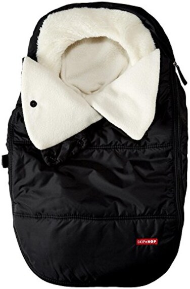 Skip Hop Winter Car Seat Cover Stroll Go Black