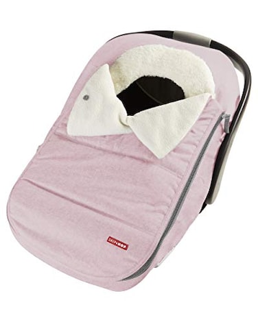 Skip Hop Winter Car Seat Cover Stroll Go Pink Heather