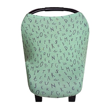 Copper Pearl Baby Car Seat Cover Canopy and Nursing Cover MultiUse Stretchy 5 in 1 Gift Poe by