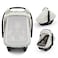 Blissful Diary Baby Car Seat Cover Extra Large Mesh Window Breathable Muslin Cotton Infant Windproof Canopy MustHave Baby Gift Botanical Leaf