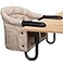 lulunemo Hook On High Chair Portable Foldable for Babies 636 Months Family Travel Use with Carry BagKhaki