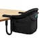 lulunemo Hook on High ChairPortable Foldable High Chair for Babies 636 Months Includes Storage Bag Black